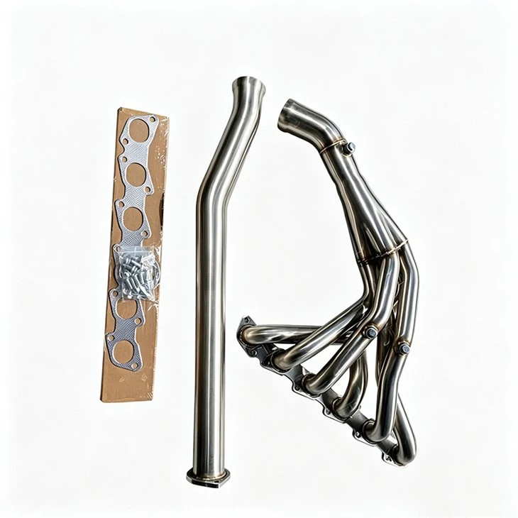 304SS Long Tube Exhaust Headers System With Downpipe Manifold For Nissan Patrol TB48 suppliers