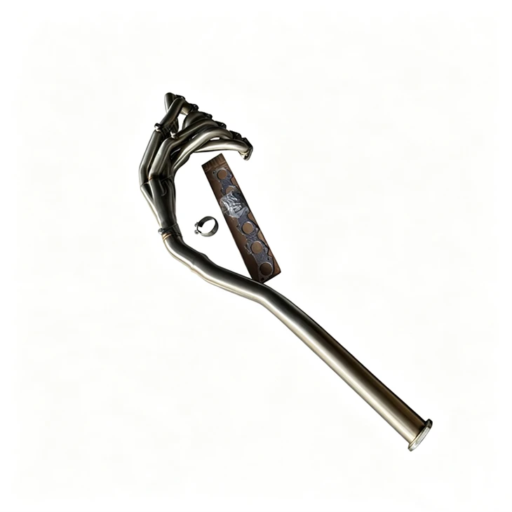 304SS Long Tube Exhaust Headers System With Downpipe Manifold For Nissan Patrol TB48 high quality